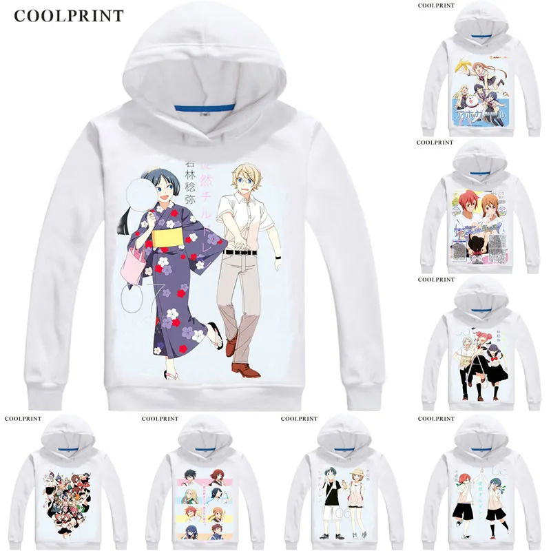 Tsuredure Children Hoodies Multi-style Hooded Hoodie Tsurezure Chirudoren Tedium Saki Kanda Haruhiko Takase Cosplay Sweatshirts