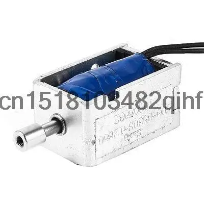 

12V 0.2A 2.4W 150g 25g Force 1mm 5.5mm Stroke Push Pull Solenoid Electromagnet