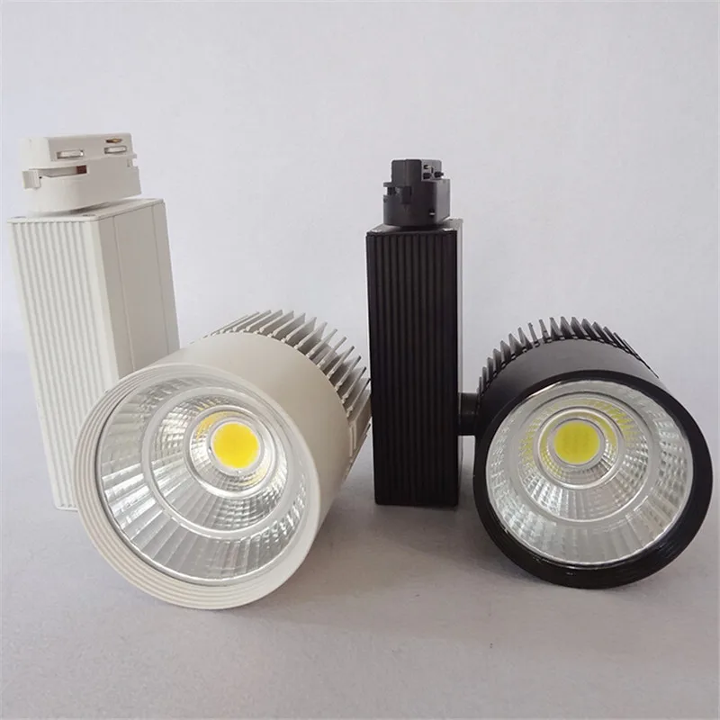 

Hot sale LED Track Light 30W COB Commercial Light light Spotlight AC85-265V industrial led track light for store