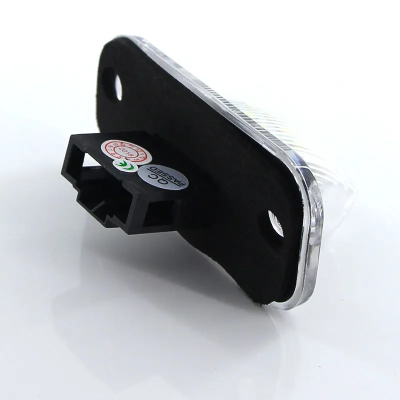 2x Error Free 18 SMD White LED License Plate Light Number-plate Lamp Auto Turn Signal For VW Transporter T4 Passat 1990-2003