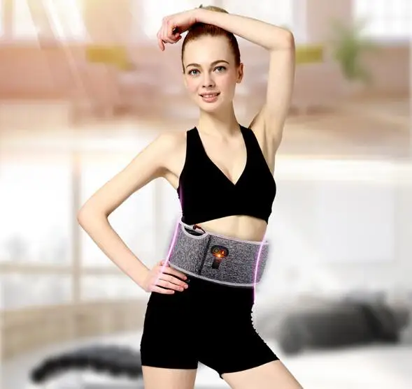 Electric heating belt warm heating charging the waist waist dish outstanding main vibration massager J2189