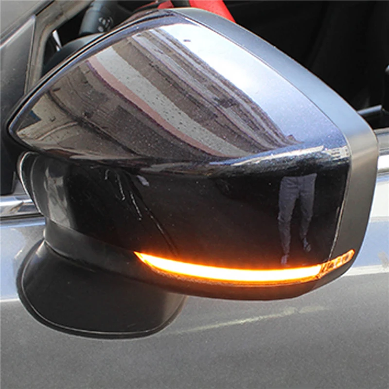 

Side Rear View Mirror LED Flowing Trending Dynamic Sequential Blinker Turn Signal Light Indicator For cx-5 cx5