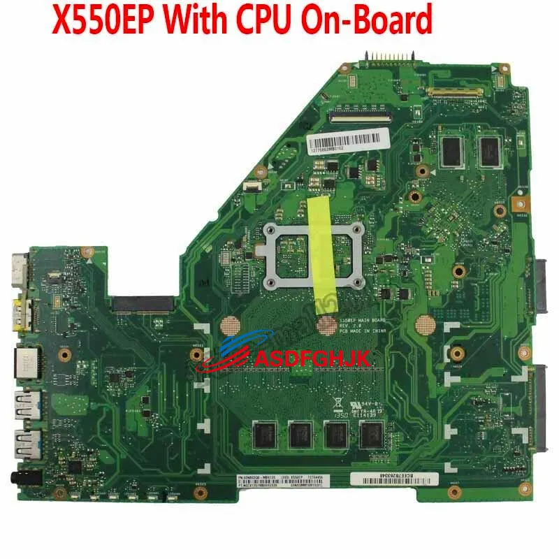 

for Asus F552EP X552EP X550EP Motherboard A4-5100 4G scheda madre Mainboard 100% TESED OK