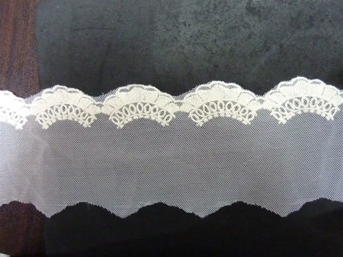 

Free shipping Flower white cotton embroidered lace,3-15cm width,XERYmx002