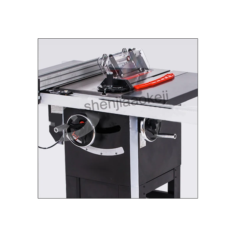 Máquina de serra profissional, 10 polegadas, serra de mesa vertical para carpintaria, kw