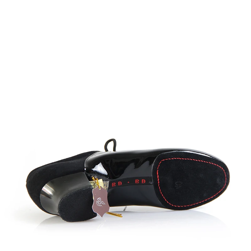 Sapatos de dança importados pintura usa sapato de dança latina de salão de alta qualidade combinação perfeita sola macia antiderrapante 449