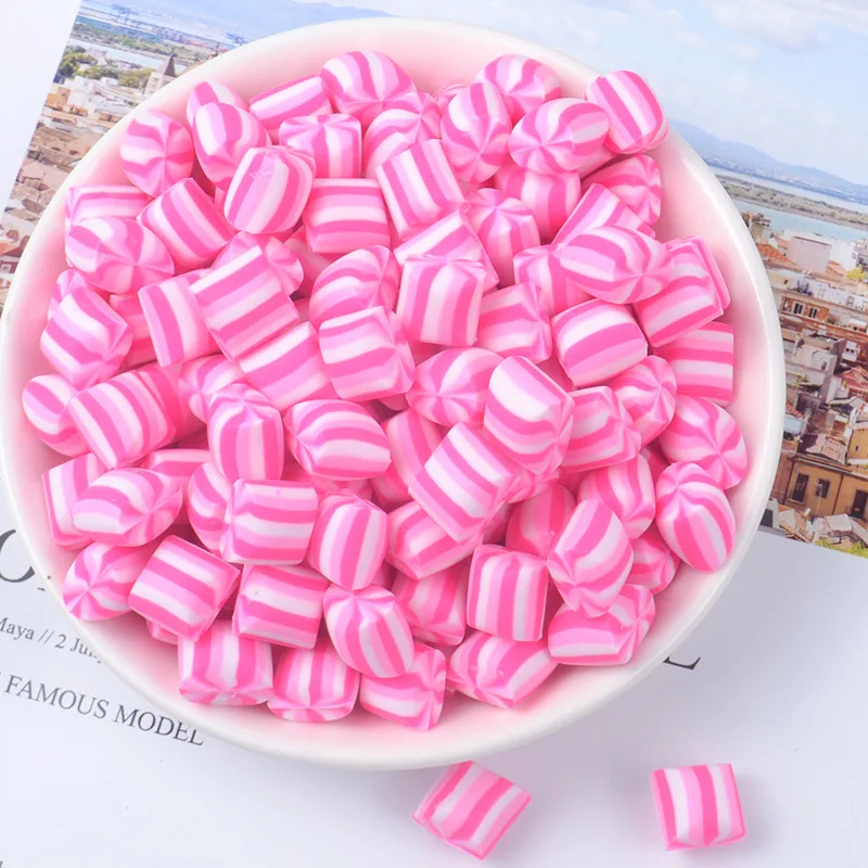 Mini Clay Candy Sugar Sweet Slime DIY Accessories Toy Supplies Filler Addition For Clear Fluffy Slime Gift Toy For Children