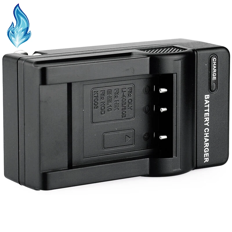 

D-LI63 D-LI108 Battery charger for Pentax cameras Optio V10 Optio T30 M30 M40 W30 LS1000 LS1100