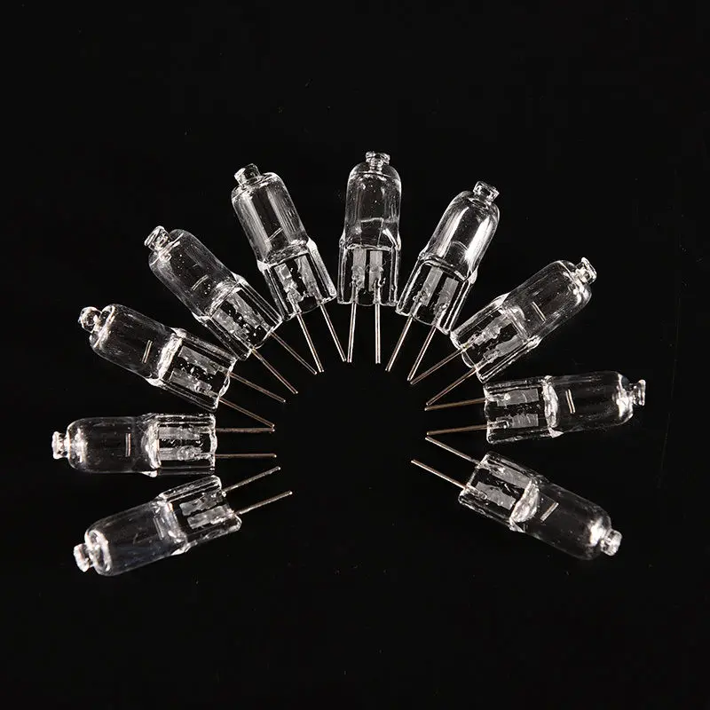 10Pcs G4 JC Type Halogen Light Bulb Lamp 12V 20W 20 Watt Warm White