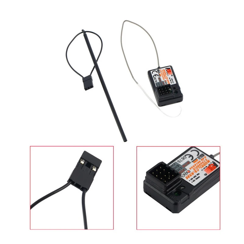 1pcs Flysky FS-GR3E 3CH 2.4Ghz Receiver For FS GT3B GT2 GT3C GT2B With Fly-Sky