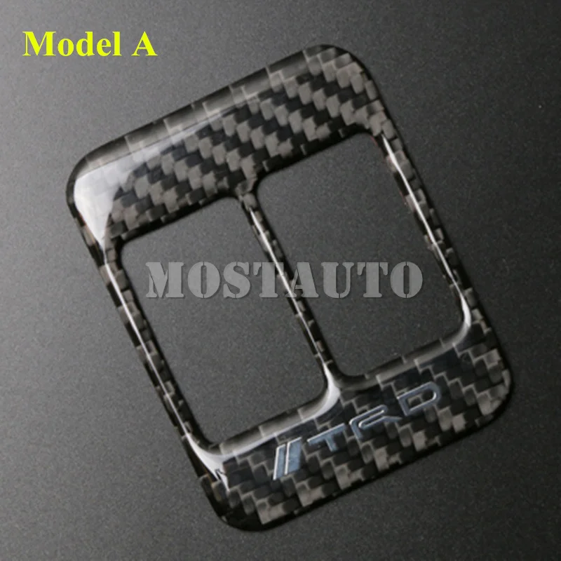 For Toyota 86 GT86 Scion FR-S Carbon Fiber Seat Heating Button Cover 2012-2020 Car Accessories Interior Car Decor Car Trim