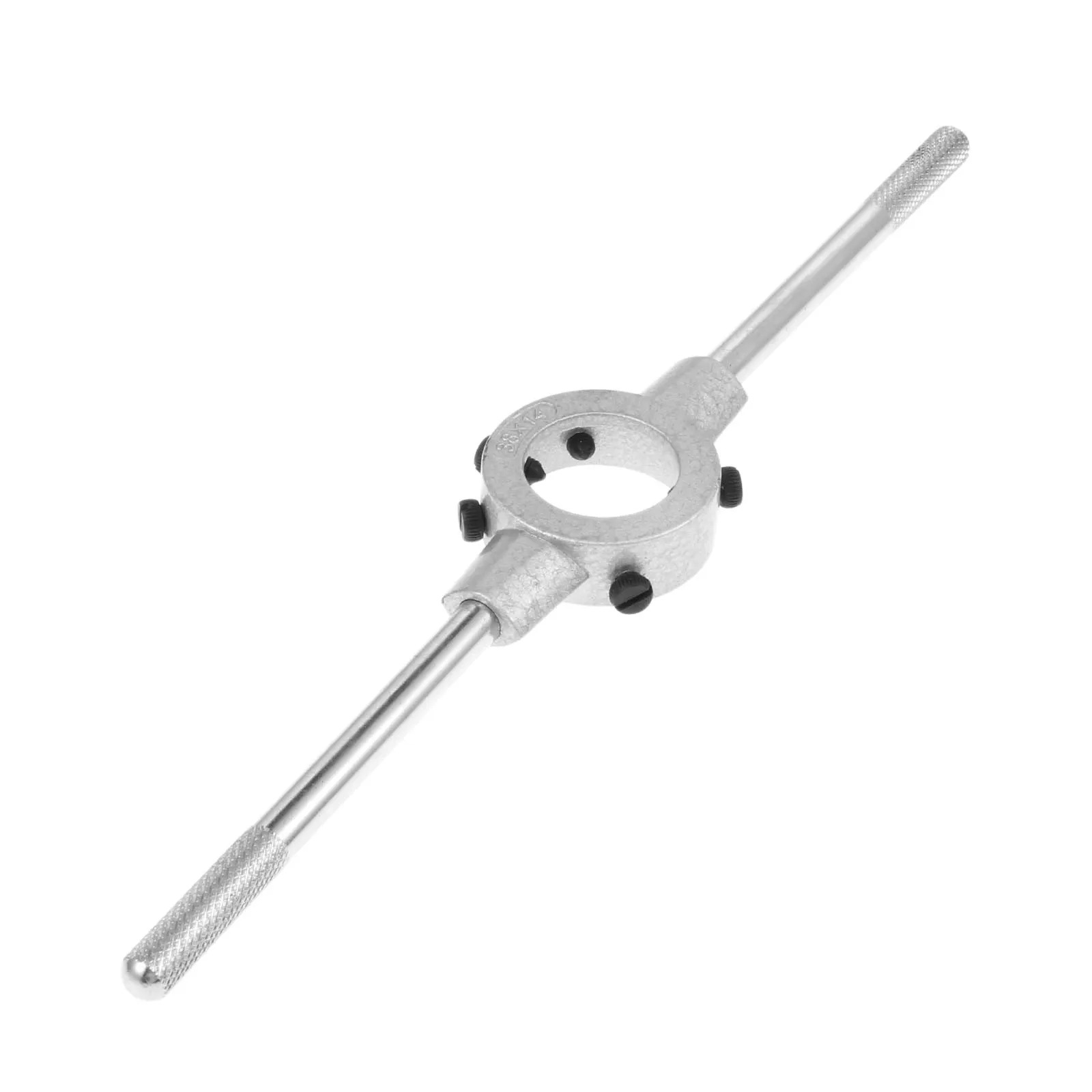 DRELD 1Pc 38mm Die Wrench Steel Circular Die Hand Hinge For M12-M14 Dies Threading Tools Metal Workpiece Thread Maker Hand Tools