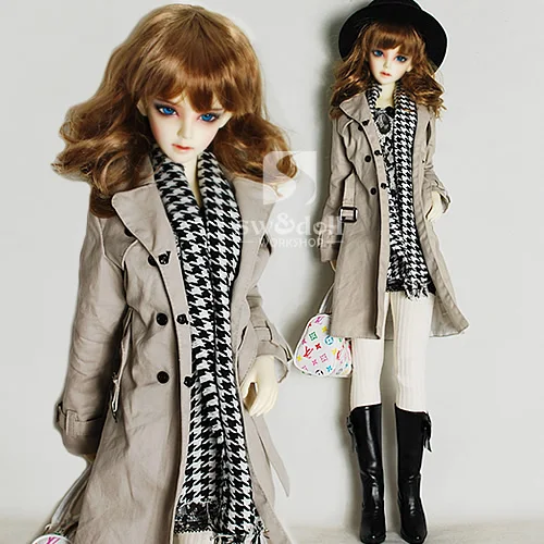 

1/3 1I4 scale BJD accessories Windbreaker coat doll clothes for BJD/SD.Not included doll,shoes,wig and other accessories 16C0799