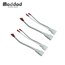 Speaker Wire Harness for Toyota Connects Aftermarket to OEM Adapter Plug Set Connector Wiring Cable Adaptor