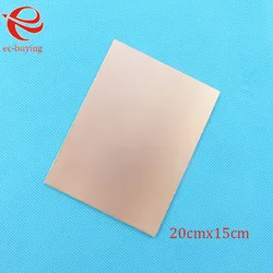 Copper Clad Laminate Double Side Plate CCL 20x15cm 1.5mm FR4 Universal Board Practice PCB DIY Kit 200*150*1.5mm