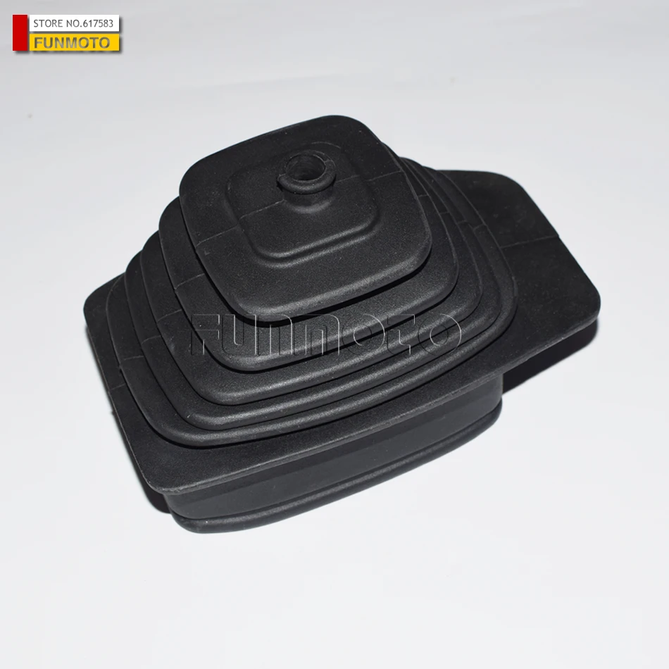 1PCS gearshift dustproof cover of HISUN500/STELS 500 ATV parts number is 23518-107-0000