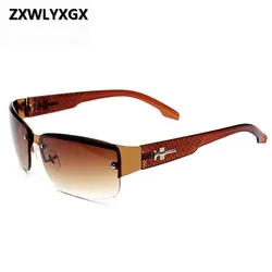 ZXWLYXGX Vintage Classic Sunglasses Men Brand  New Driving Goggles Sunglasses Oculos De Sol Masculino