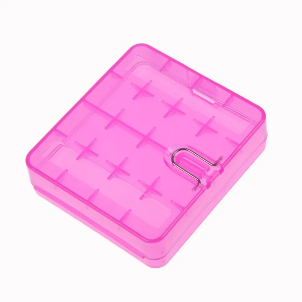 GTF 18650 battery box for 4pcs 18650 battery box high quality brand new 5 colors pink/yellow/blue/green/white 18650 battery box