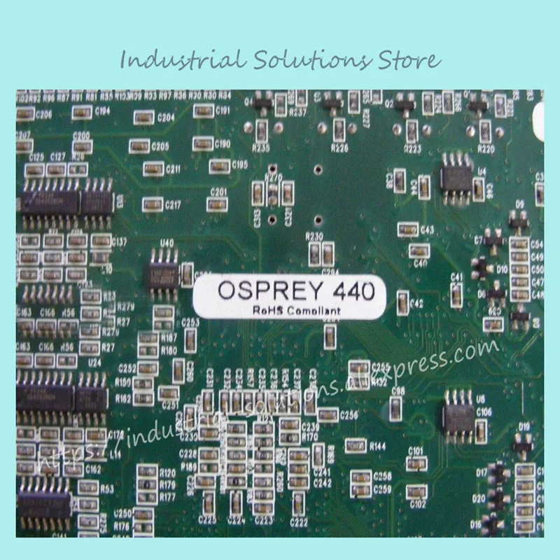 Original OSPREY 440 94-00195-03 REV.E Streaming Media Video Audio Capture 100% Tested Perfect Quality