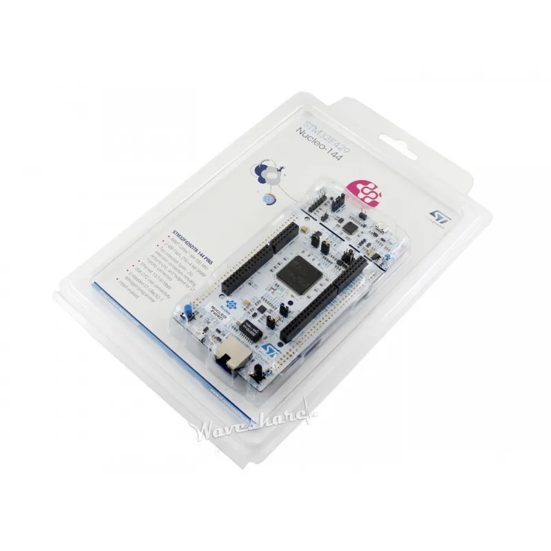 

NUCLEO-F429ZI STM32 Nucleo-144 STM32F429ZI Development Board Supports ST Zio & morpho connectivity Integrates the ST-LINK/V2-1