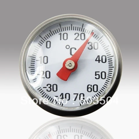 Stainless Steel House hold l thermometer, -40 to 70C, SS 304 case, best price ,good quality