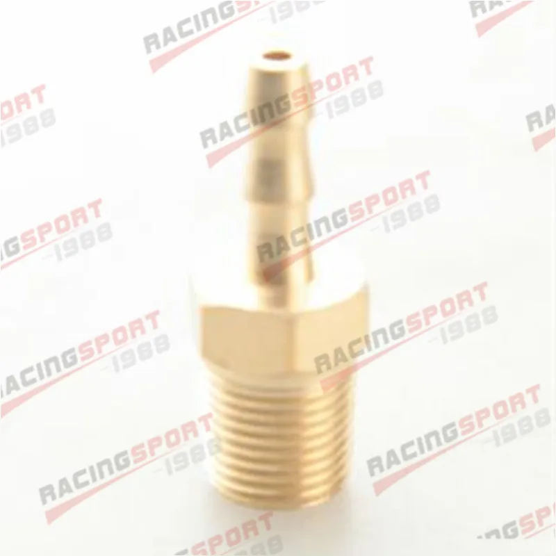 

4mm Male Hose Barb to 1/8" NPT Thread Pitch Brass Pipe Male Thread