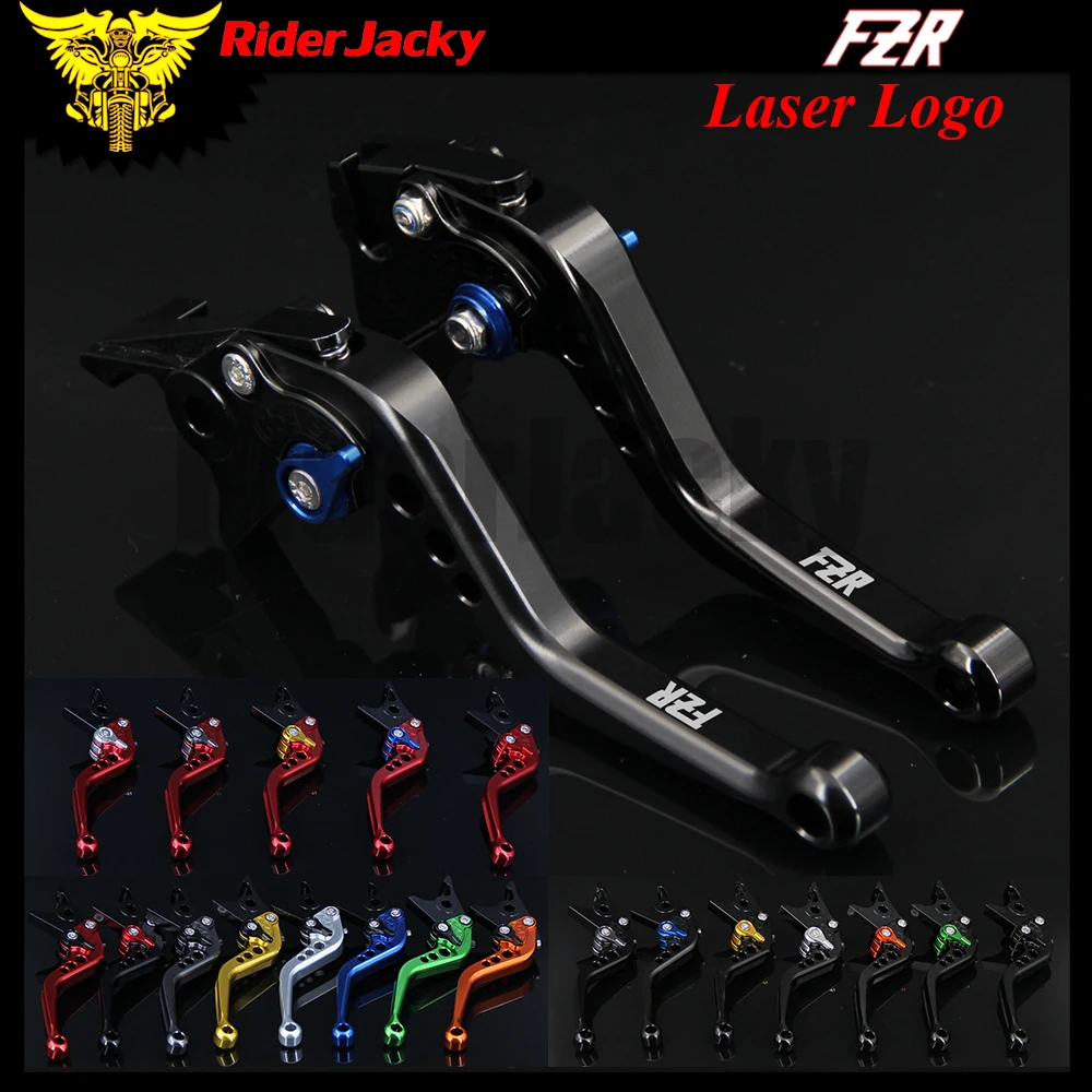 

RiderJacky Motorcycle Accessories Short Brake Clutch Levers For Yamaha FZR1000 EXUP FZR 1000 1991-1995 1992 1993 1994