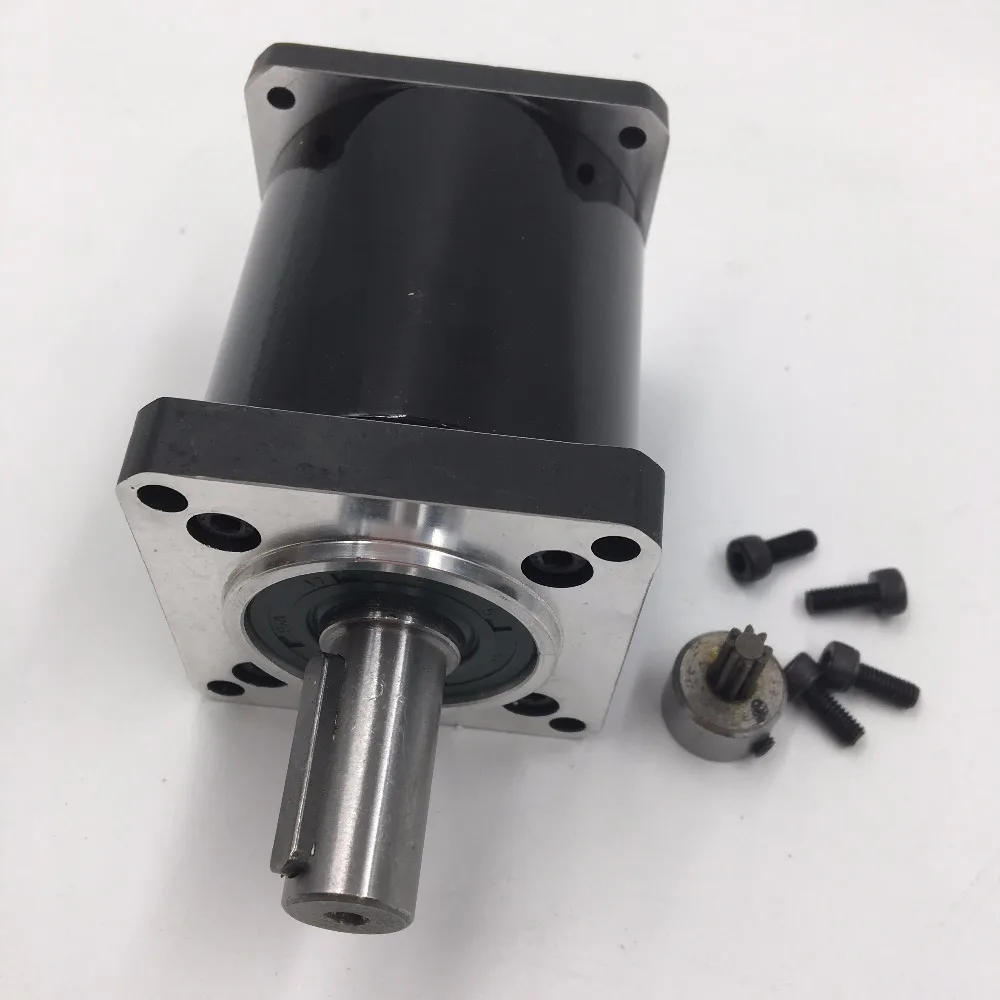 Ratio 30:1 Stepper Speed Reducer Nema23 Planetary Gearbox L70mm Geared Shaft 14mm for 57mm Stepper Motor