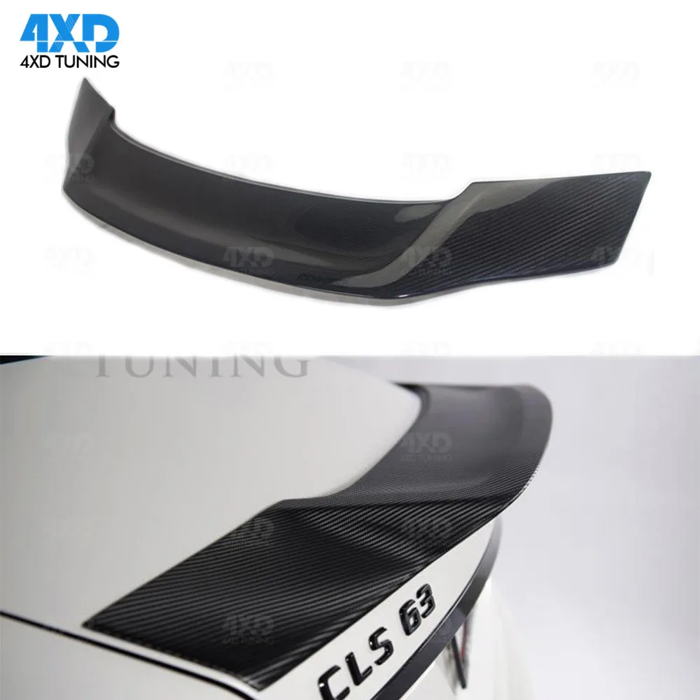 

CLS Carbon Spoiler R Style For Mercedes-Benz W218 CLS63 260 320 AMG Rear Trunk Spoiler Wing 2011 2012 2013 2014 2015 2016