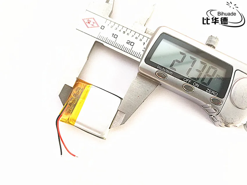 3.7V 280mAh 502527 Lithium Polymer Li-Po li ion Rechargeable Battery cells For Mp3 MP4 MP5 GPS PSP mobile bluetooth