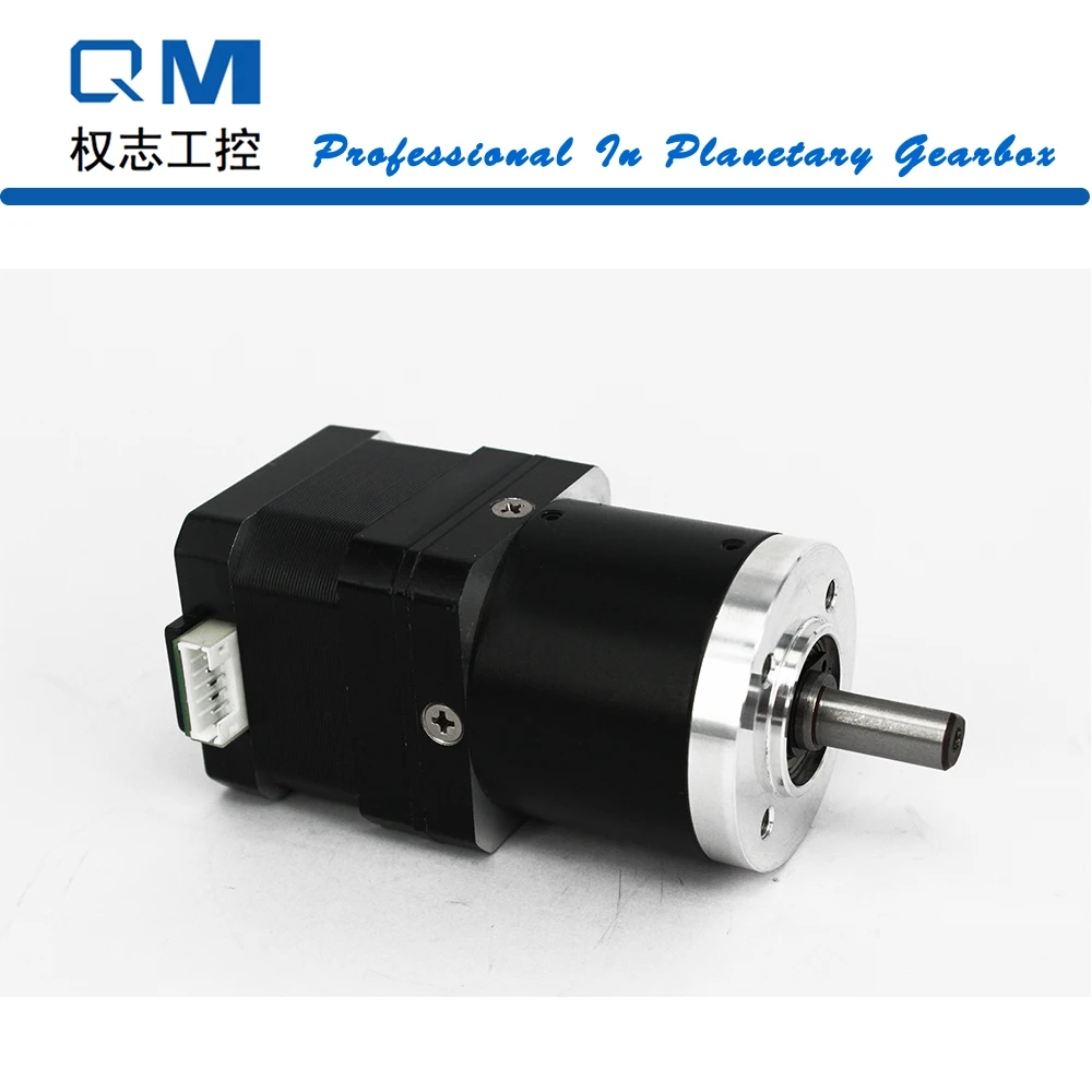 

Nema17 Geared Stepper Motor L=34mm 1.4A Planetary Gearbox Metal Gear 25Arcmin Ratio 50:1 Robot Pump