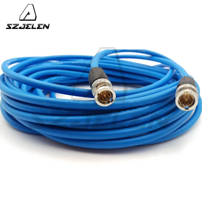 Imagem -02 - Coaxial Video Macio para o Cabo de Neutrik Bnc Canare Lv61s 75ohm hd Sdi Pigtail Comprimento do Cabo 20m