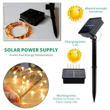 Outdoor Solar LED String Lights #6