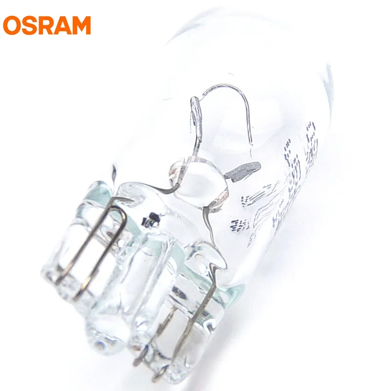 10 Pcs Osram T10 2825 12V 5W W2.1x9.5d W5W Originele Lijn Interieur Licht Richtingaanwijzer Lampen Oem Auto halogeen Lampen