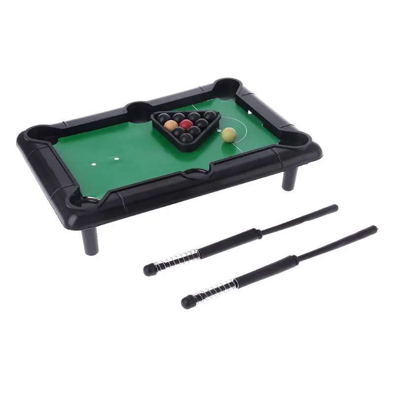 Novelty Mini Desktop Pool Table Billiard Tabletop Pool Toy Game Set Parent-child Interaction Children Educational Toys