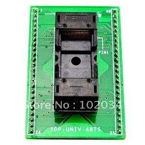 

100% NEW 648-0482211 648-0482211SA01H TSOP48 0.5mm IC Test Socket / Programmer Adapter / Burn-in Socket(SDP-UNIV-48TS)