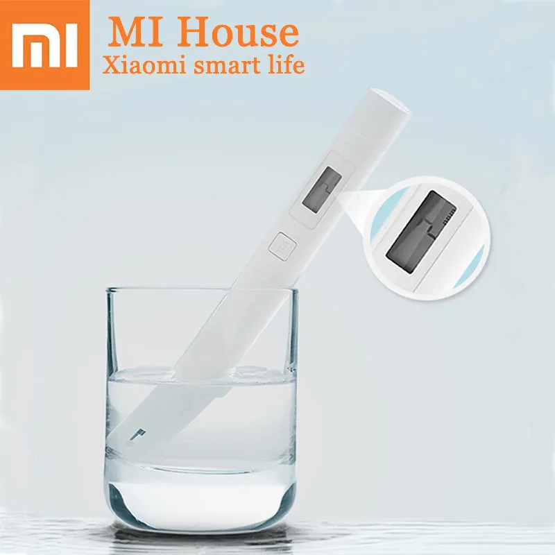 

5pcs Original Xiaomi Mi TDS Tester Digital Purity Water Quality Tester Smart Accessories Measurement Tool Pen Design