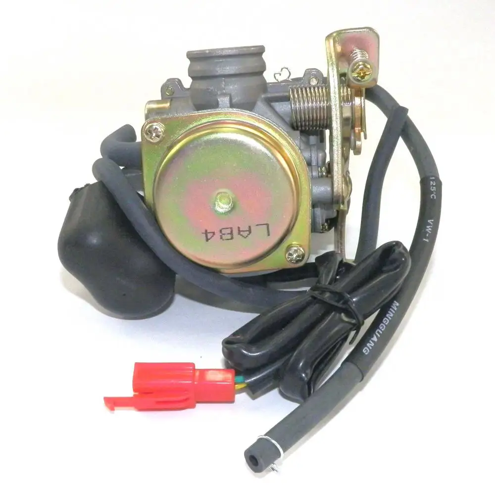 Motorcycle True 20mm Performance Carburetor For 50cc to 100cc 139QMB GY6 4-stroke Scooter Carb CVK