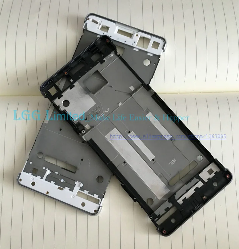 For Sony Xperia XA F3111 F3113 Battery Cover Back Door Shell Housing Frame middle front frame For Xperia XA Battery cover