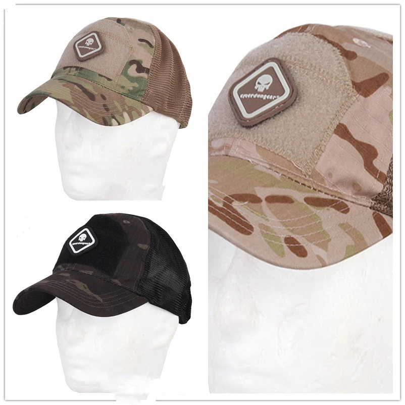 2019 NEW EmersonGear Tactical Assaulter Cap Outdoor  Tactical Baseball Style  Hunting Hiking Mesh Cap Hat