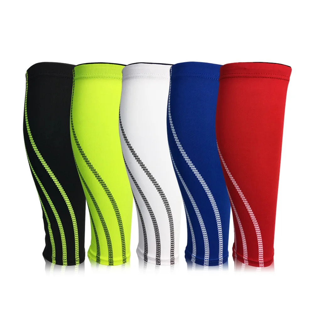 Sports Calf Leg Brace Compression Elastic Leg Sleeve Support Basketball Running SPSLF0043