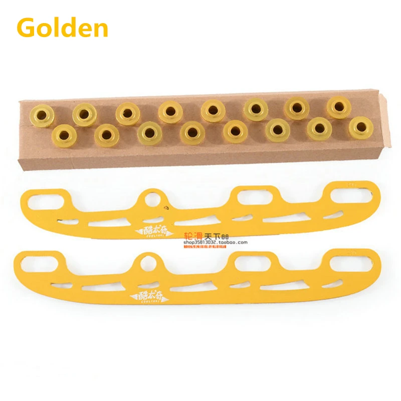[Recommend] Ice Skating Frame Blade Base for Inline Shoes Roller Skates, for Adult Kid Children, Blue Pink Glden Red Silver