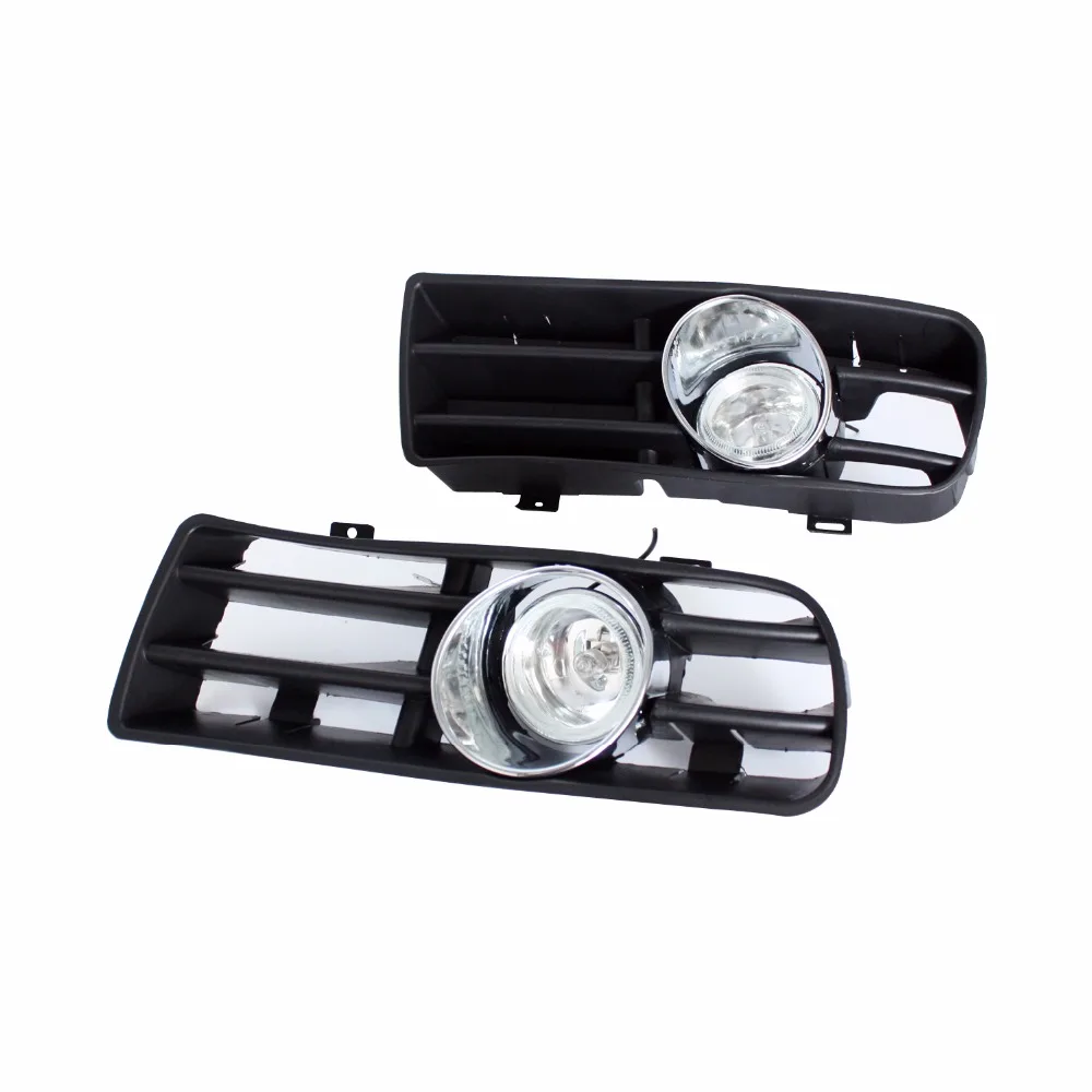 12V Car DRL Light Lamp Front Bumper Grilles Halogen Fog Light For Volkswagen Golf 4 GTI/TDI MK4 1999-2004 Car Styling