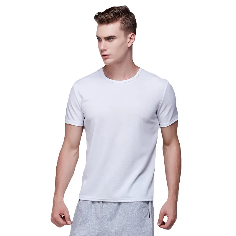 Anti-Dirty Waterproof Men T-Shirt Hydrophobic Stainproof Breathable Shirt Antifouling Quick Dry Top Short Sleeve T-Shirt