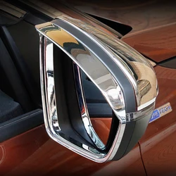 For Peugeot 3008 GT 3008GT 5008 2017 2018 2019 2020 21 Car Rearview Mirror Rain Eyebrow Frame Cover Trim Car Styling Accessories
