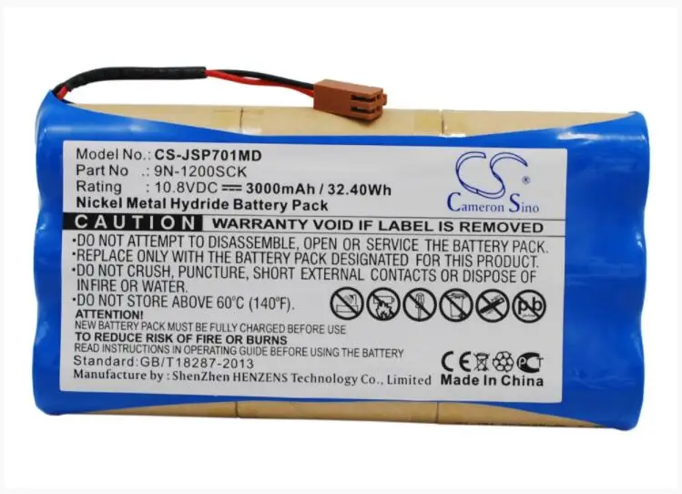 

Cameron Sino 3000mAh battery for JMS Infusion Pump OT-701 OT-701 9N-1200SCK Medical Battery