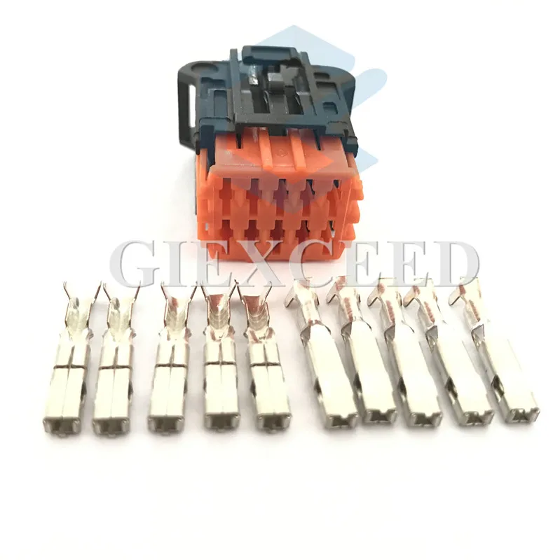 2 Sets 10 Pin Molex Series Automotive Socket AC Assembly 10 Position Female Auto Connector 1.5mm