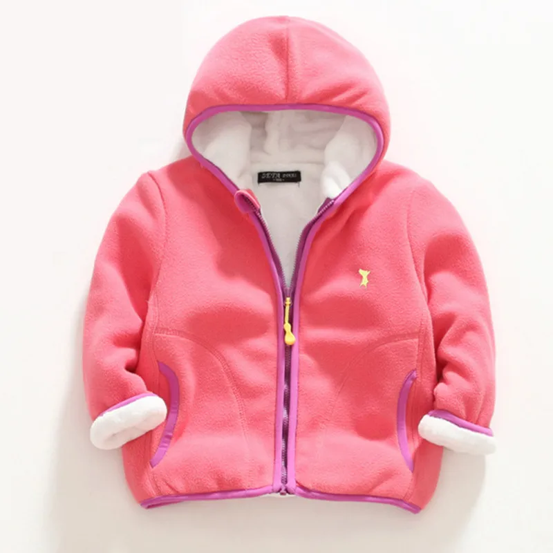 2021 spring autumn child kid clothes baby boys girls polar fleece hoodies jacket boy girl long sleeve hooded sweatshirt