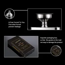 Stainless Steel Hip Flask 1-10 oz #5