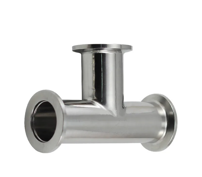 304 Stainless Steel KF Vacuum Fastening Tee